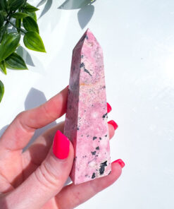 Peruvian Rhodonite obelisk