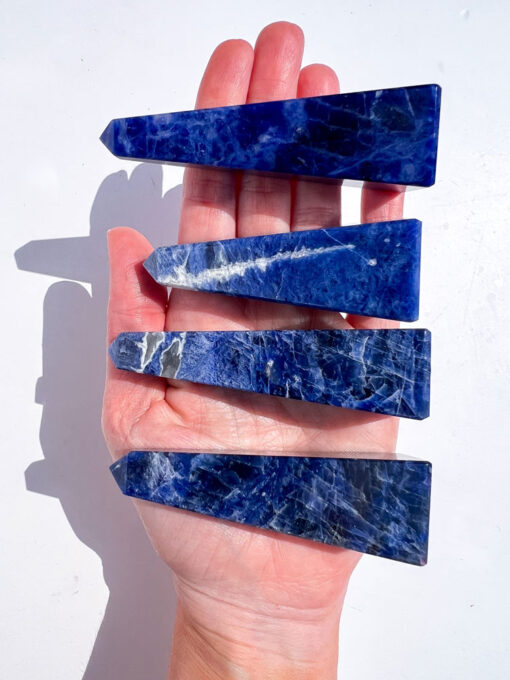 Sodalite obelisk