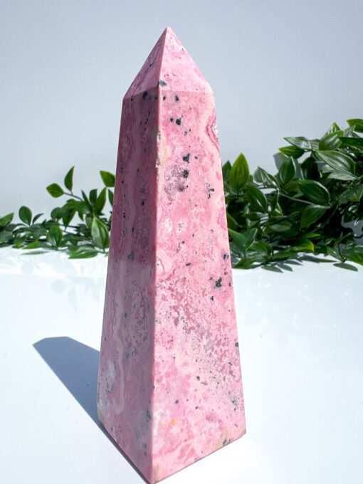 Peruvian Rhodonite obelisk