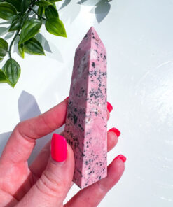 Peruvian Rhodonite obelisk