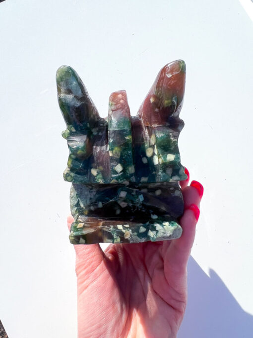 Large Ocean Jasper Dragon