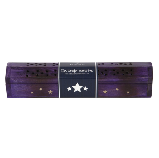 Celestial Wooden Bergamot Incense Box Set