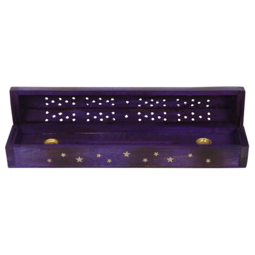 Celestial Wooden Bergamot Incense Box Set