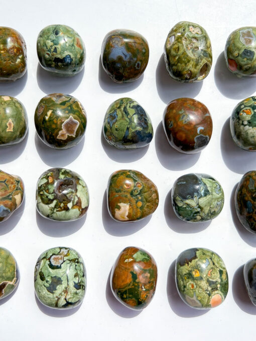 Rainforest Jasper tumble