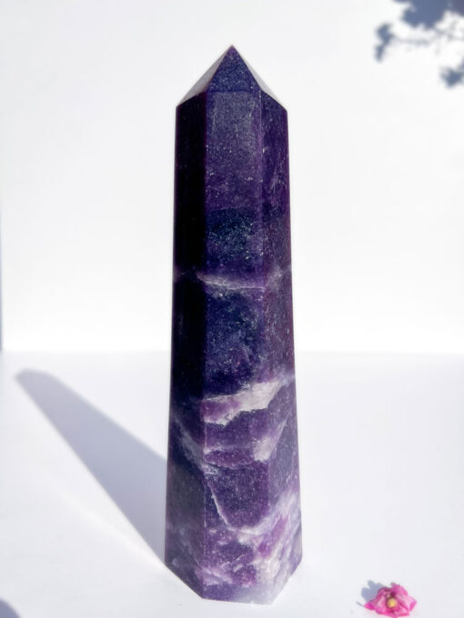 Lepidolite tower