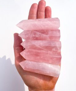 Rose Quartz point