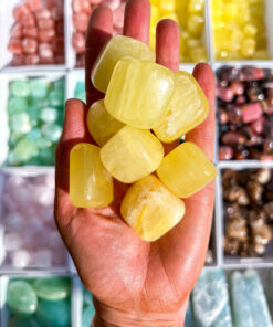 Large Lemon Calcite tumble