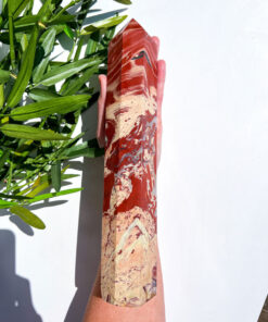 large Red Jasper tower