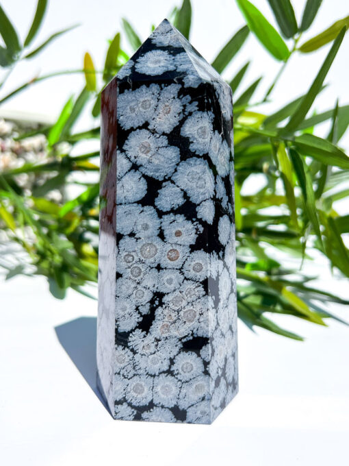 Snowflake Obsidian tower