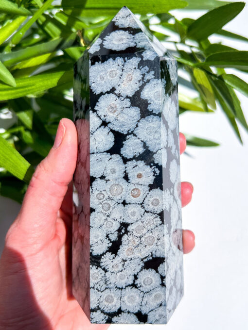 Snowflake Obsidian tower