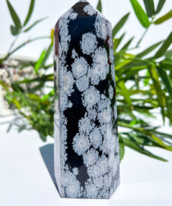 Snowflake Obsidian tower