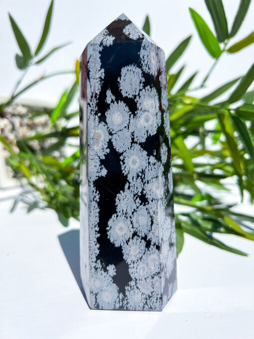 Snowflake Obsidian tower