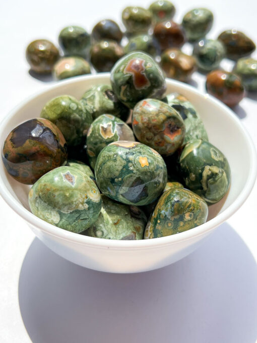 Rainforest Jasper tumble