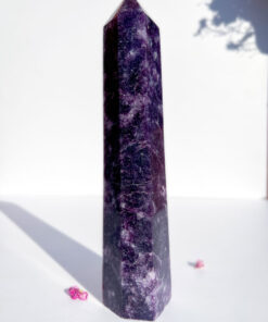 Lepidolite tower