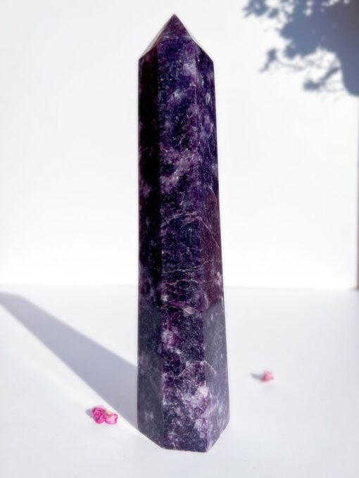 Lepidolite tower