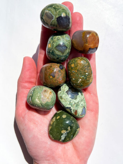 Rainforest Jasper tumble