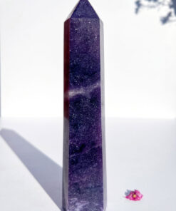 Lepidolite tower