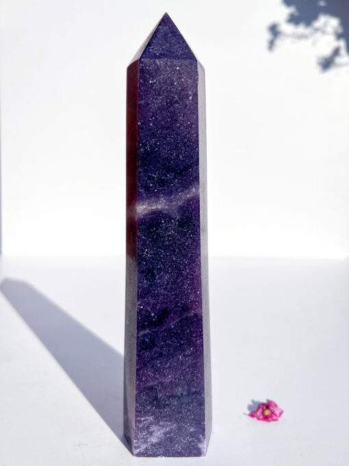 Lepidolite tower