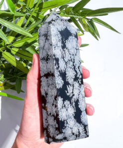 Snowflake Obsidian tower