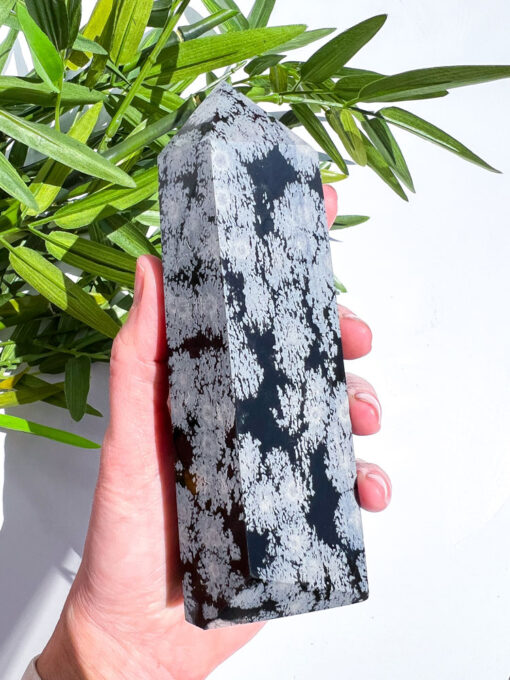 Snowflake Obsidian tower