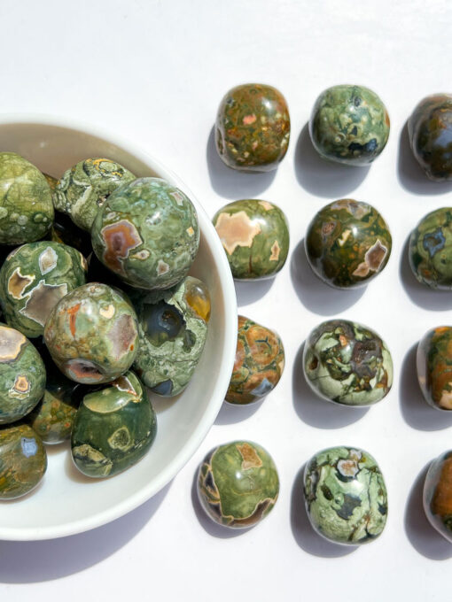 Rainforest Jasper tumble