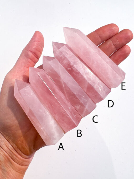 Rose Quartz point