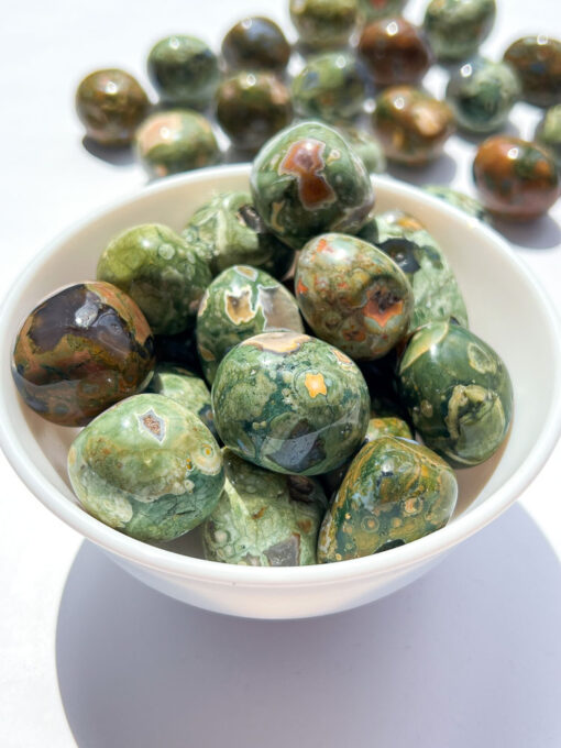 Rainforest Jasper tumble