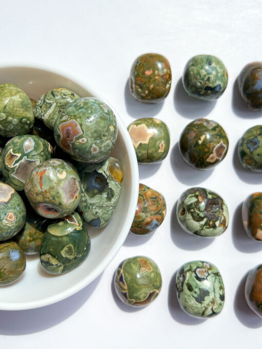 Rainforest Jasper tumble