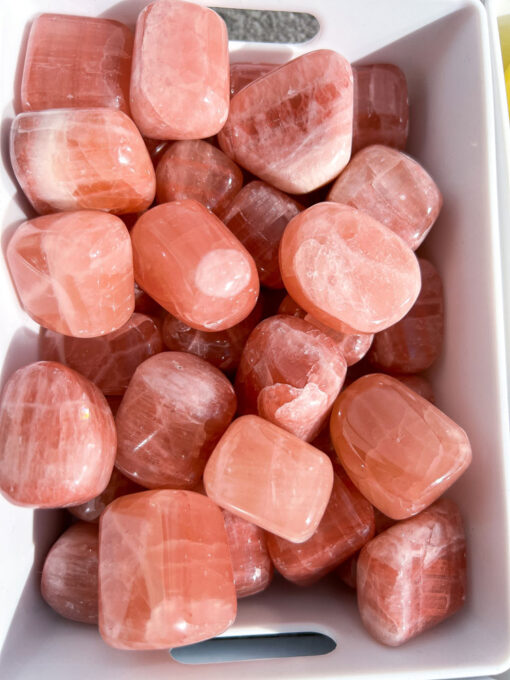 Rose Calcite tumble