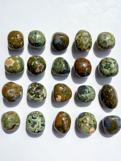 Rainforest Jasper tumble