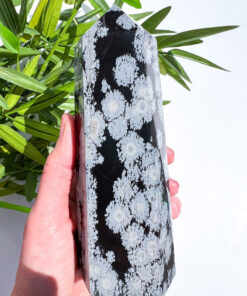 Snowflake Obsidian tower