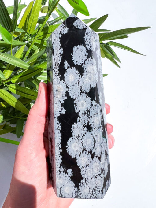 Snowflake Obsidian tower