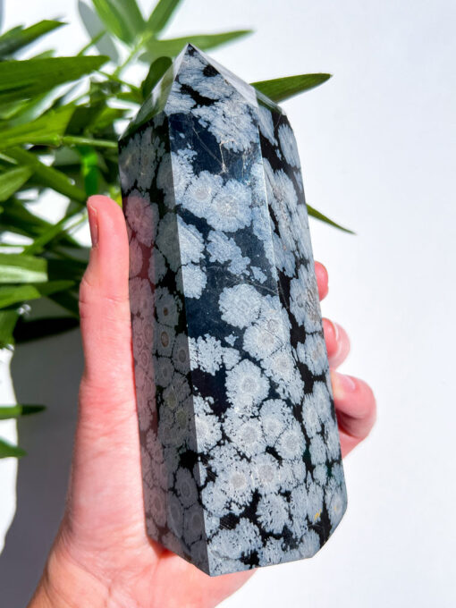 Snowflake Obsidian tower