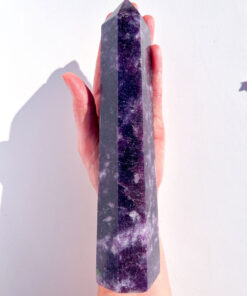 Lepidolite tower