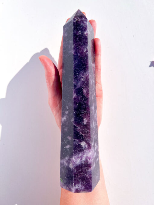 Lepidolite tower