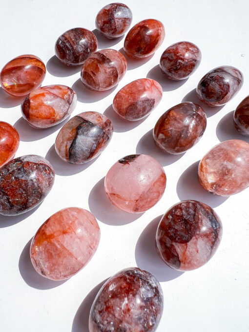 Fire Quartz tumble