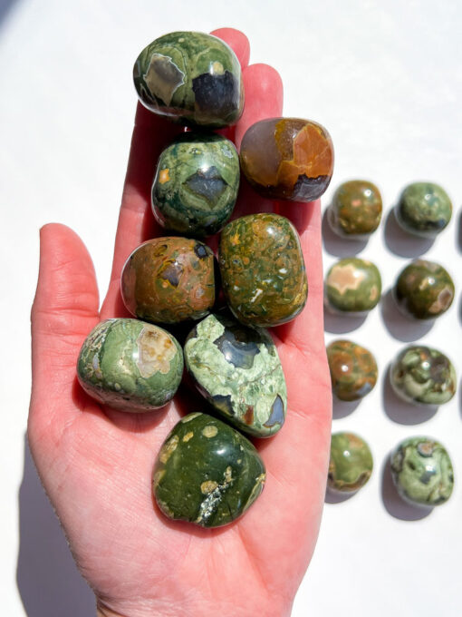 Rainforest Jasper tumble