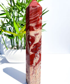 large Red Jasper tower