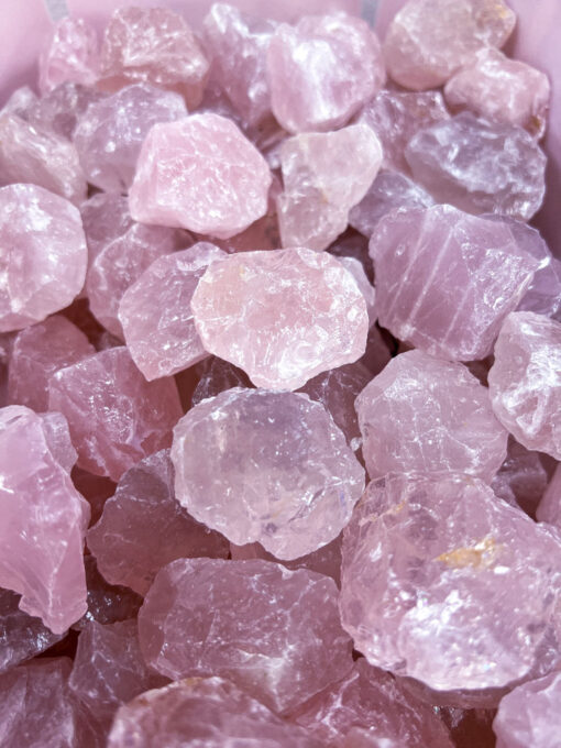 Raw Rose Quartz