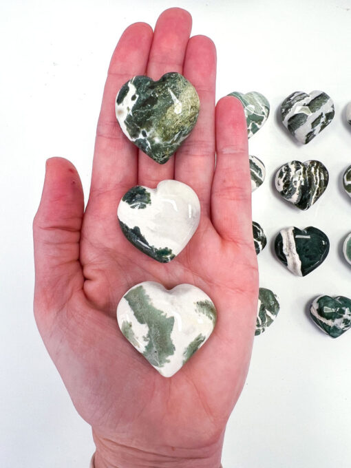 Green Sardonyx heart