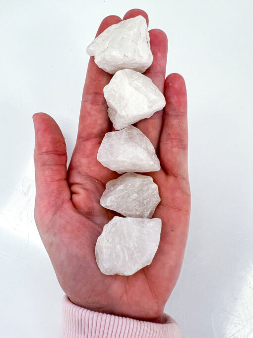 raw White Quartz