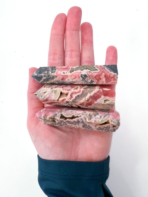 Rhodochrosite point