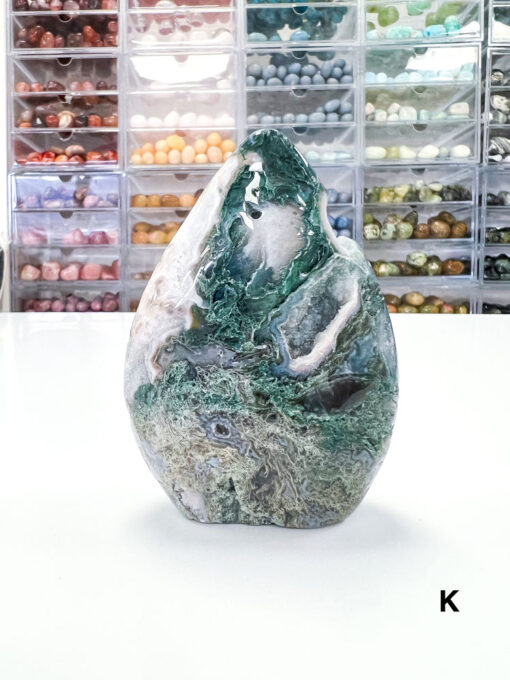 Moss Agate Flame