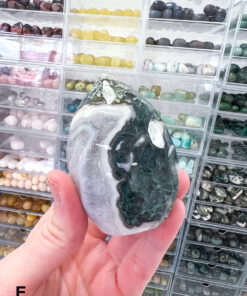 Moss Agate Flame