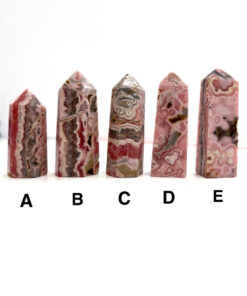 Rhodochrosite point