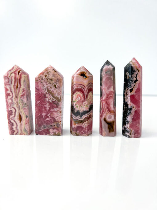 Rhodochrosite point