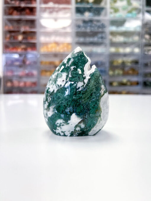 Moss Agate Flame