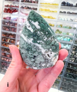 Moss Agate Flame