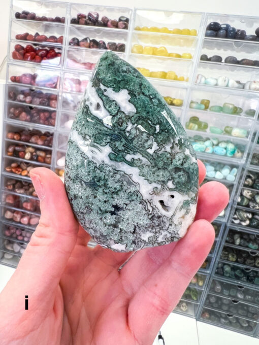 Moss Agate Flame