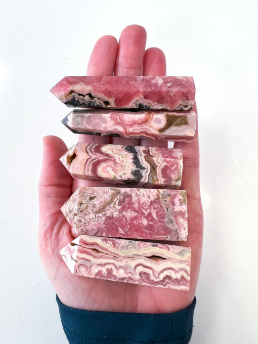 Rhodochrosite point